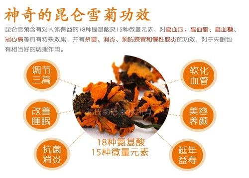 昆仑雪菊的功效与作用