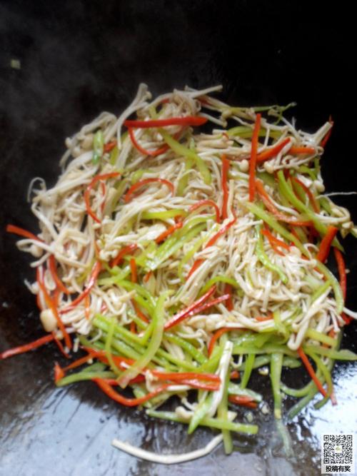 怎么炒金针菇